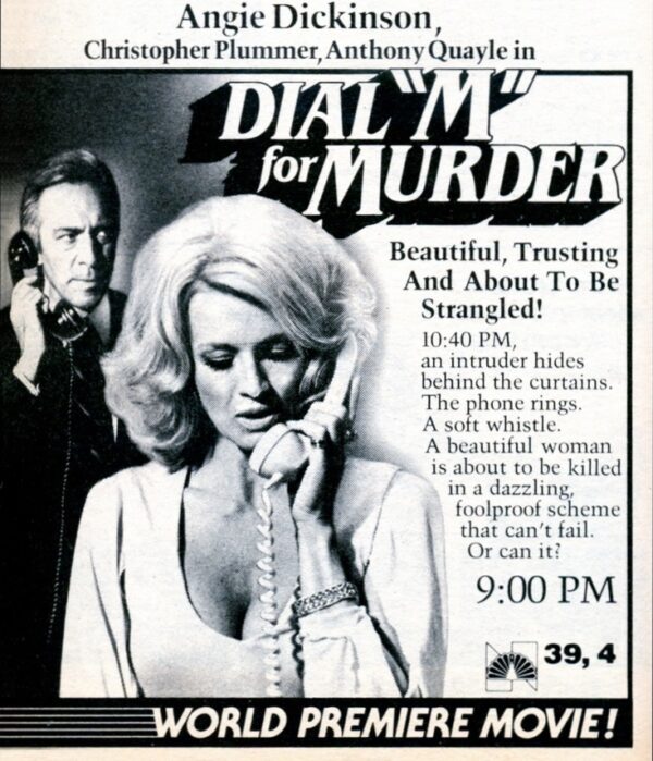 Dial 'M' for Murder (1981) DVD Movie