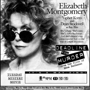 Deadline for Murder: From the Files of Edna Buchanan (1995) DVD Movie