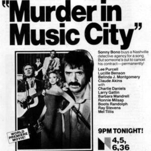 Murder in Music City (1979) DVD Movie
