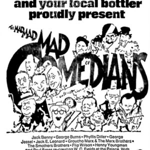 The Mad, Mad, Mad Comedians (1970) DVD Movie