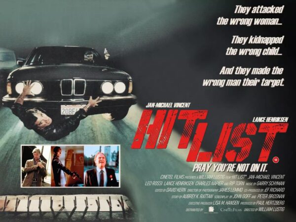 Hit List (1989) DVD Movie