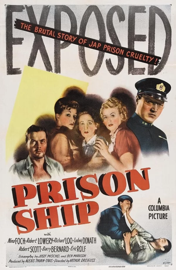 Prison Ship (1945) DVD Movie