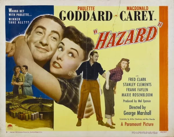 Hazard (1948) DVD