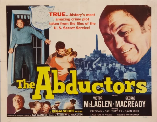 The Abductors (1957) DVD Movie