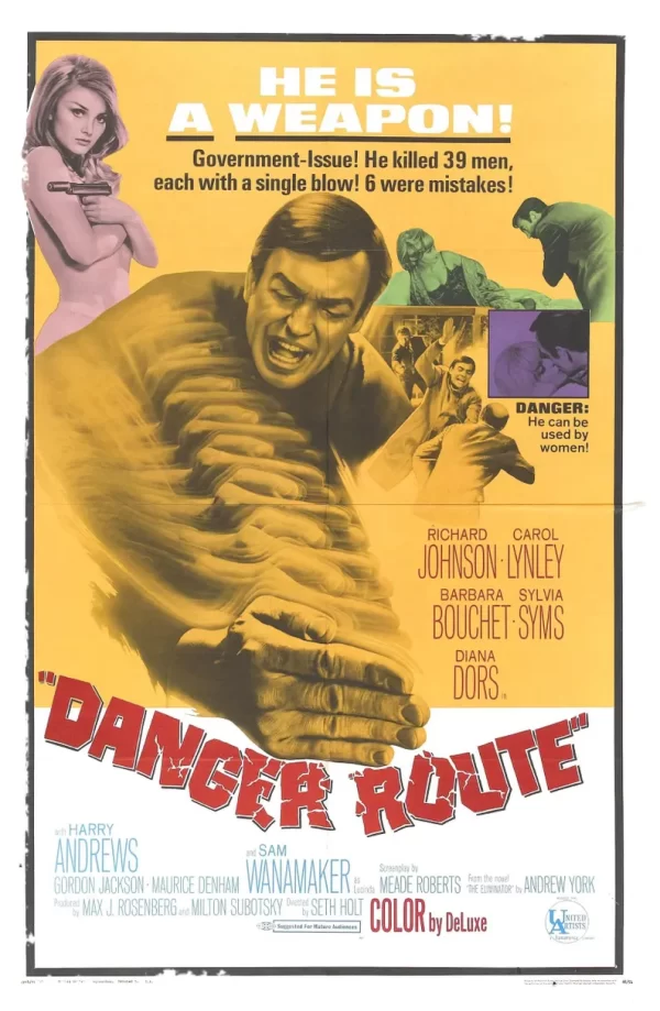 Danger Route (1967) DVD Movie