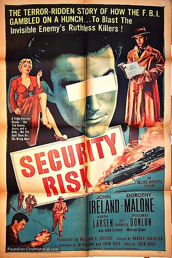 Security Risk (1954) DVD