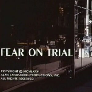 Fear on Trial (1975) DVD Movie