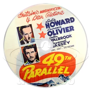 49th Parallel War on DVD, Drama, Leslie Howard, Laurence Olivier