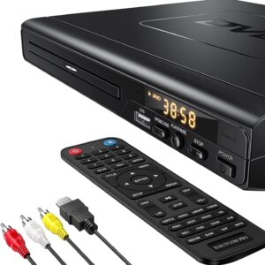 QUALITY DVD PLAYER with Remote Works with all DVD regions
