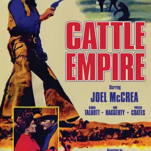 Cattle Empire on DVD, Western, Joel McCrea, Gloria Talbott