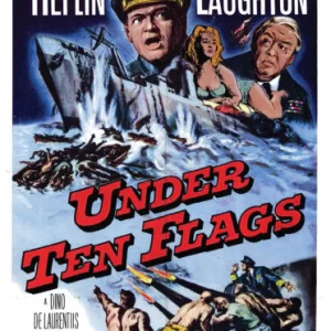 Under Ten Flags on DVD, War, Van Heflin, Charles Laughton