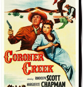 Coroner Creek on DVD, Western, Randolph Scott, Marguerite Chapman $9.99