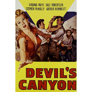 Devil's Canyon on DVD, Western, Virginia Mayo, Dale Robertson