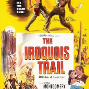 The Iroquois Trail on DVD, Western, George Montgomery, Brenda Marshall