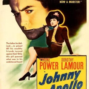 Johnny Apollo on DVD, Crime, Tyrone Power, Dorothy Lamour $9.99