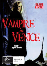 Vampire In Venice on DVD, Horror, Klaus Kinski, Barbara De Rossi