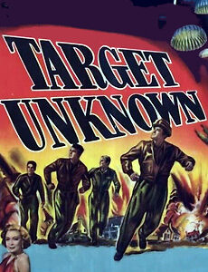 Target Unknown (1951) Movie on DVD $9.99