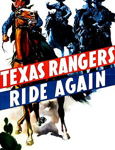 Texas Rangers Ride Again (1940) Movie on DVD $9.99