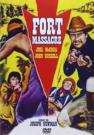 Fort Massacre (1958) Movie on DVD $9.99