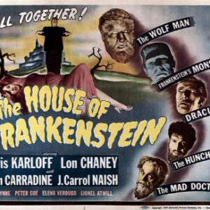 House of Frankenstein Movie on DVD $9.99
