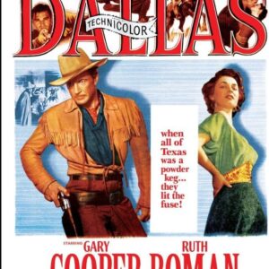 Dallas (1950) Movie on DVD $9.99