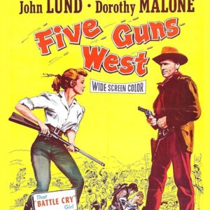 Five Guns West (1955) Movie on DVD $9.99