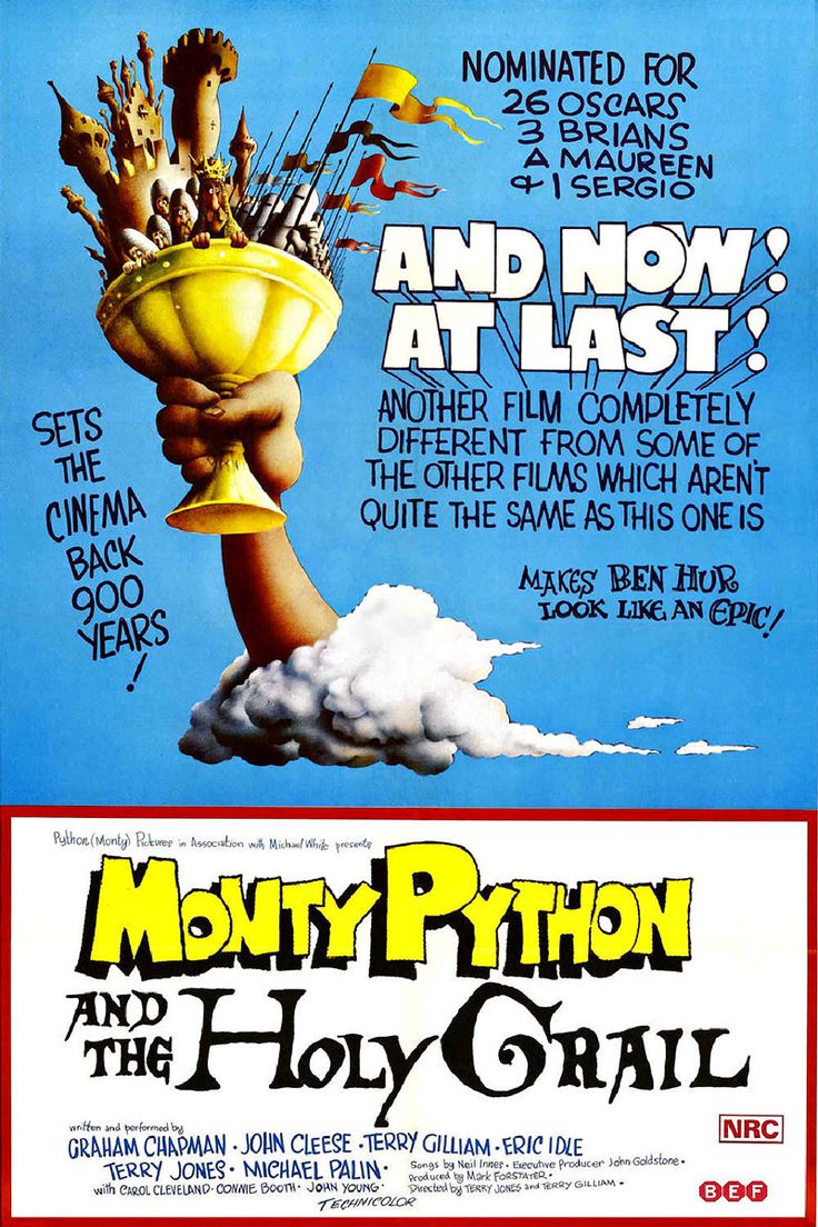 Monty Python and the Holy Grail Movie on DVD (1975) 1 Monty Python and the Holy Grail Movie on DVD (1975)