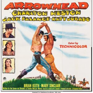 Arrowhead (1953) Movie on DVD $9.99