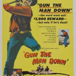 Gun the Man Down (1956) Movie on DVD $9.99