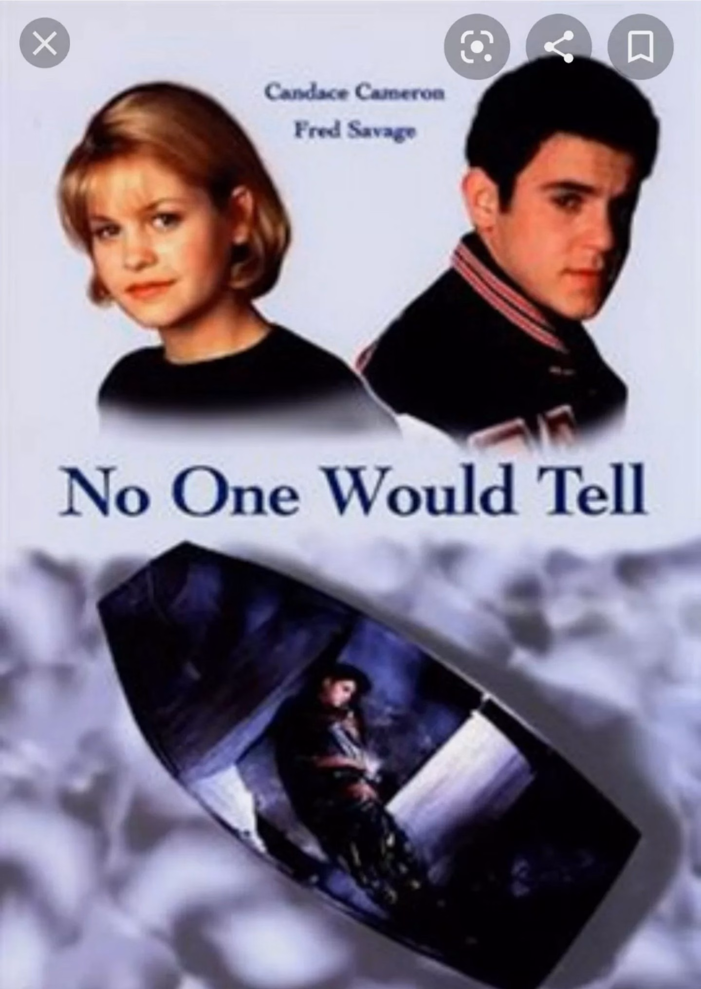 No One Would Tell Movie on DVD (1996)