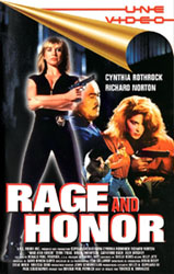 Rage and Honor Movie on DVD (1992)