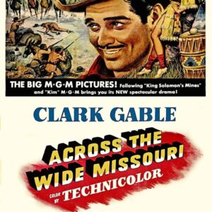 Across the Wide Missouri (1951) Movie on DVD $9.99