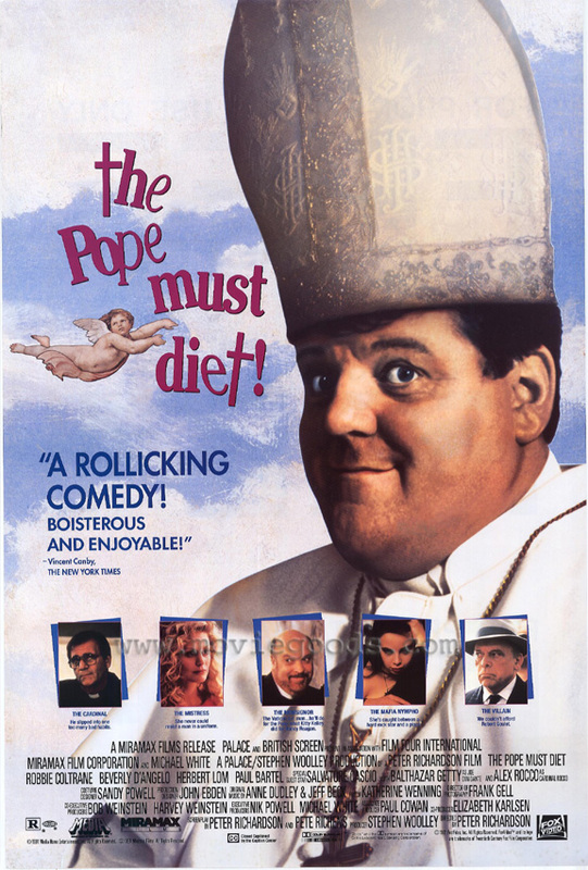 The Pope Must Diet Movie on DVD (1991) 1 The Pope Must Diet Movie on DVD (1991)