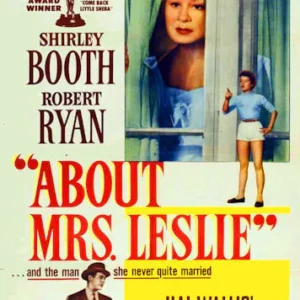 About Mrs Leslie Movie on DVD (1954)