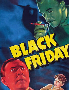 Black Friday Movie on DVD (1940)