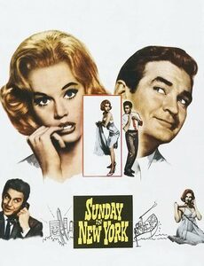 Sunday in New York Movie on DVD (1963)
