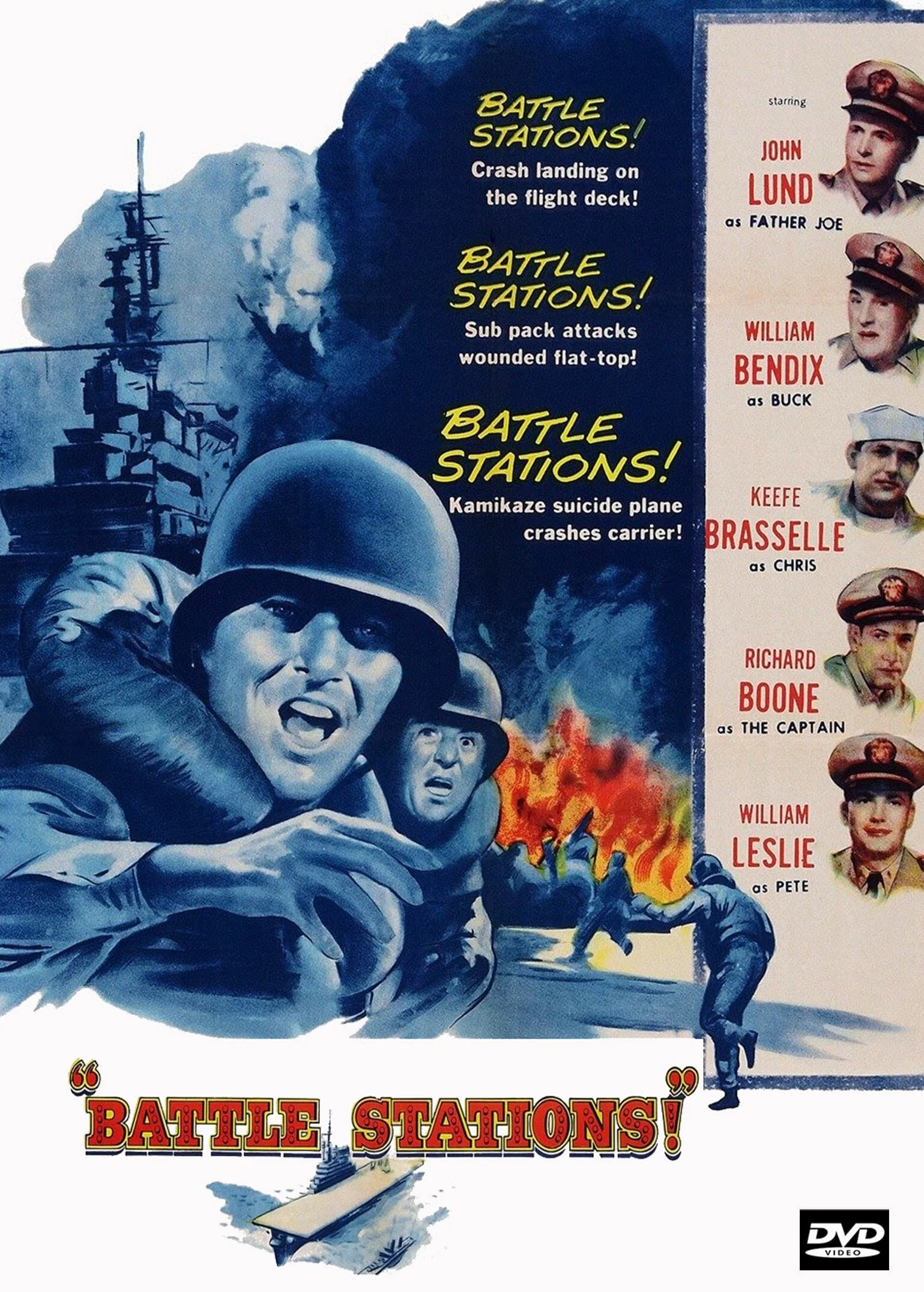 Battle Stations Movie on DVD (1956) 1 Battle Stations Movie on DVD (1956)