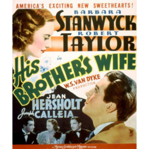 His Brothers Wife Movie on DVD (1936)