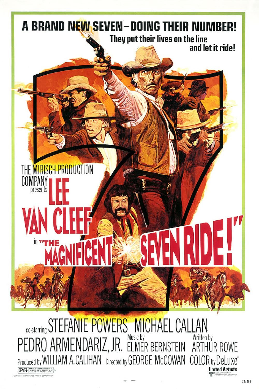 The Magnificent Seven Ride Movie on DVD (1972) 1 The Magnificent Seven Ride Movie on DVD (1972)