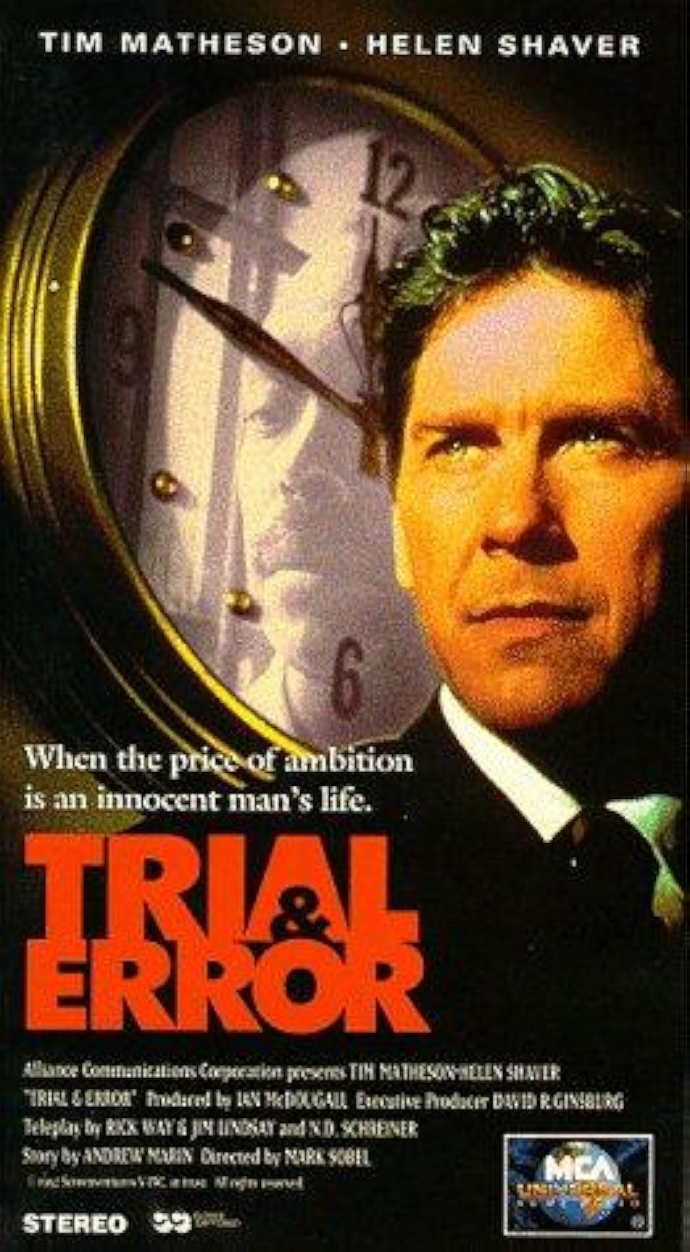 Trial and Error TV Movie on DVD (1993) 1 Trial and Error TV Movie on DVD (1993)