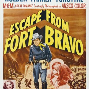 Escape from Fort Bravo Movie on DVD (1953)