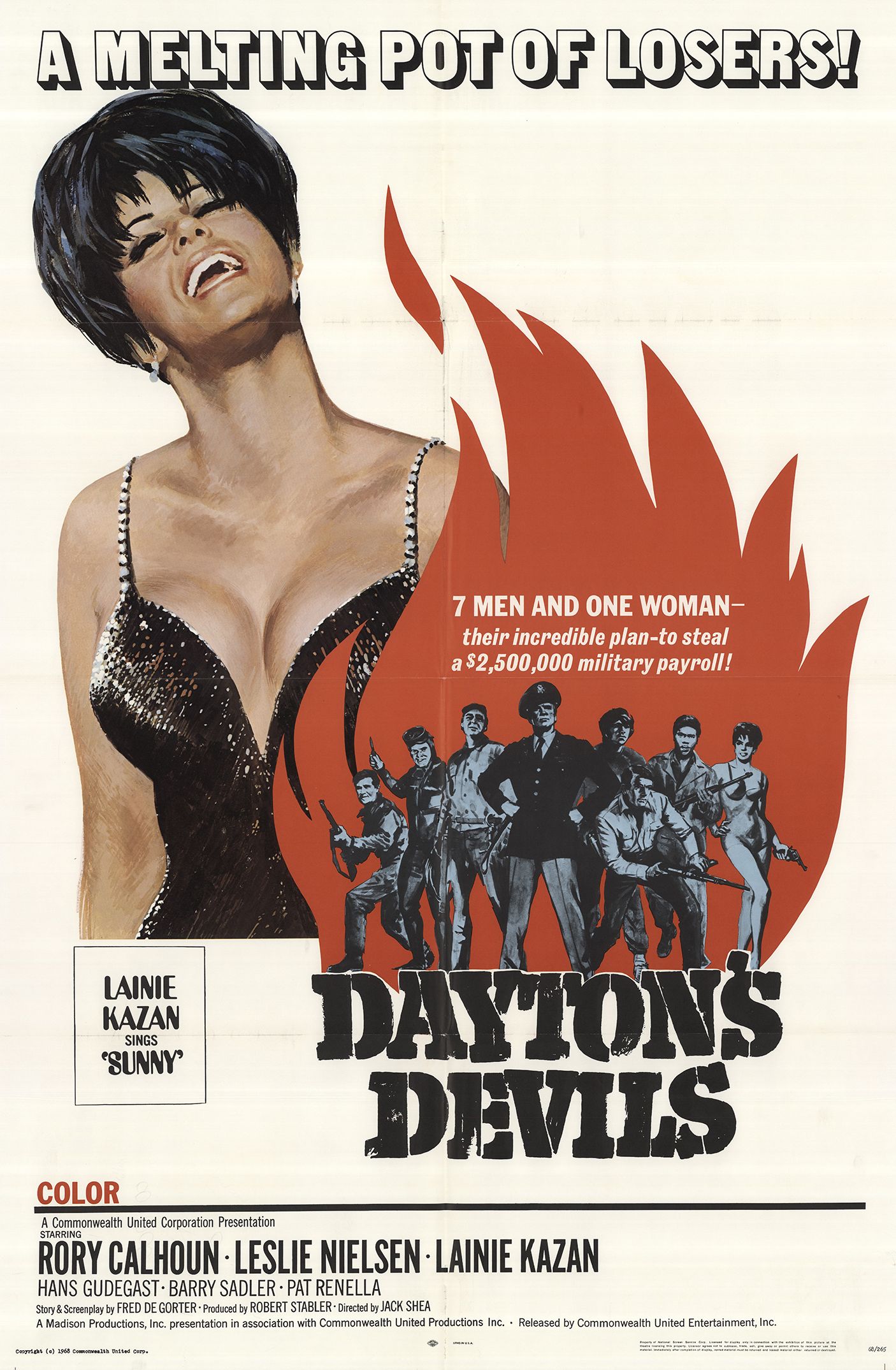 Dayton's Devils Movie on DVD (1968) 1 Dayton's Devils Movie on DVD (1968)