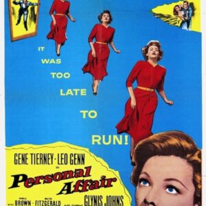 Personal Affair Movie on DVD (1953)