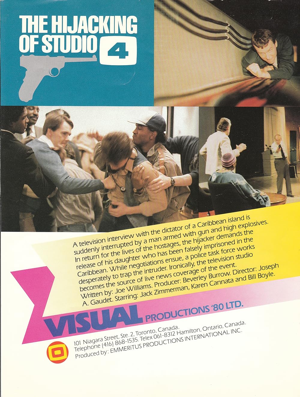The Hijacking of Studio 4 Movie on DVD (1985) 1 The Hijacking of Studio 4 Movie on DVD (1985)