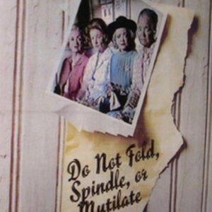 Do Not Fold Spindle or Mutilate Movie on DVD (1971)