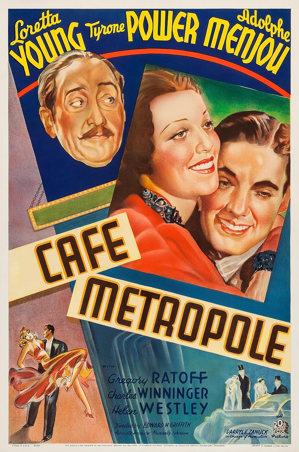 Cafe Metropole Movie on DVD (1937) 1 Cafe Metropole Movie on DVD (1937)