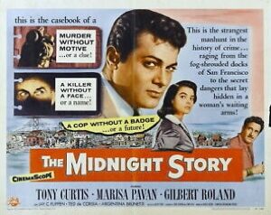 The Midnight Story Movie on DVD (1957)