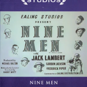 Nine Men Movie on DVD (1943)