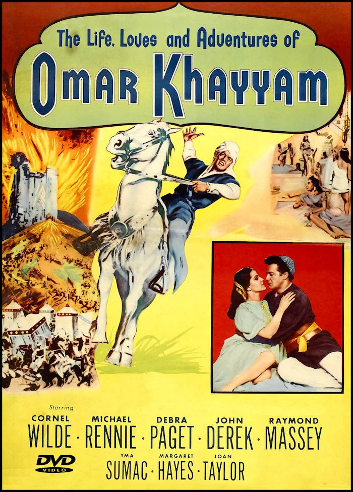 Omar Khayyam Movie on DVD (1957) 1 Omar Khayyam Movie on DVD (1957)