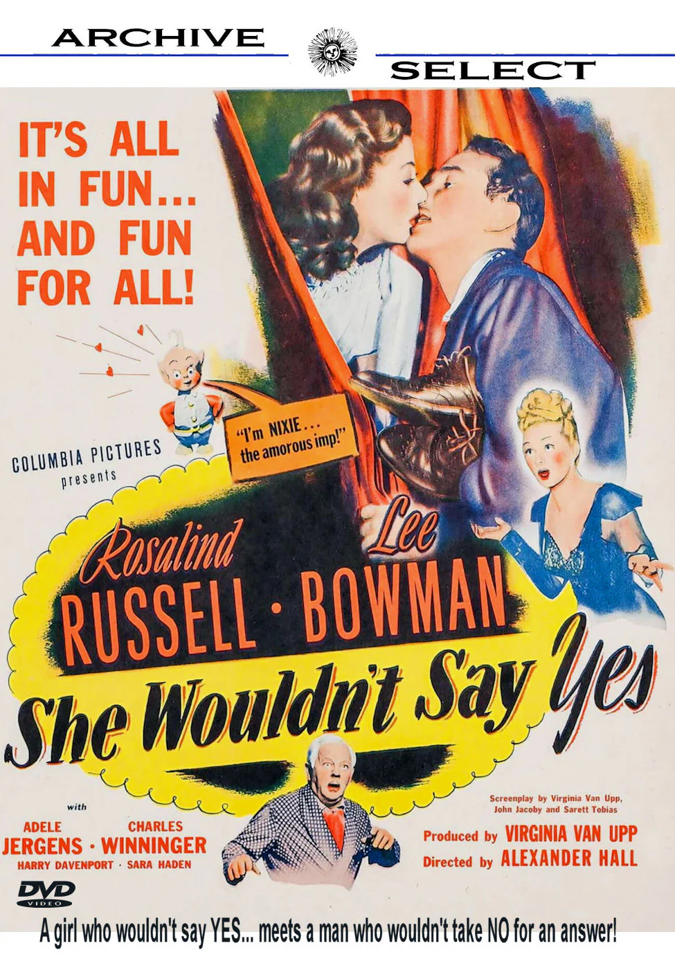 She Wouldnt Say Yes Movie on DVD (1945) 1 She Wouldnt Say Yes Movie on DVD (1945)